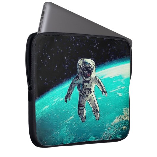 ASTRONAUT UNTETHERED LAPTOP SLEEVE (Voorkant Rechts)