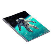 ASTRONAUT UNTETHERED NOTITIEBOEK (Rechterzijde)