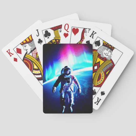 ASTRONAUT UNTETHERED  POKERKAARTEN (Achterkant)