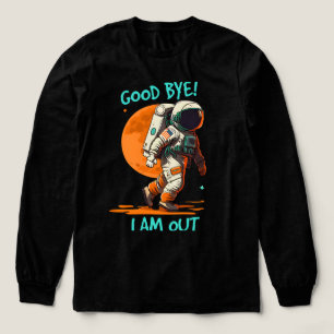 Astronaut Vaarwel: De Emotionele Reis van Vertrek Tri-Blend Shirt