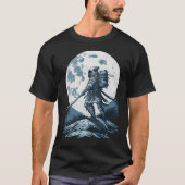 astronaut van de samoerai t-shirt (Voorkant)