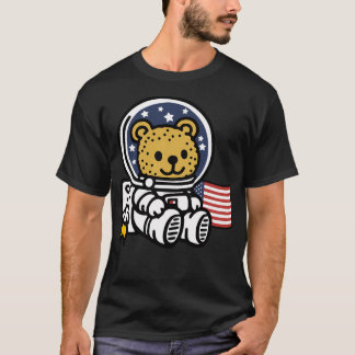 astronaut van het ruimtevaartprogramma Beer T-shirt