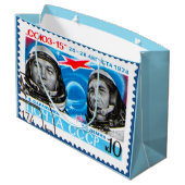 ASTRONAUT VANAF DE RUIMTE VAN 1970 GEDURENDE SOVIE GROOT CADEAUZAKJE (Achterkant Gekanteld)