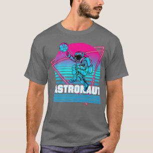 Astronaut Vaporwave Retro Aesthetica T-shirt