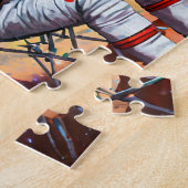 Astronaut Verjaardag 1 Gemakkelijk Brein Art Puzze Legpuzzel (Zijkant)