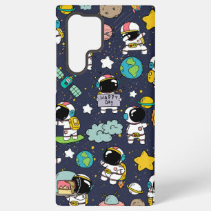 Astronaut Verjaardag Galaxy Samsung Hoesje