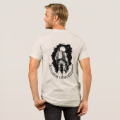 Astronaut “Verken het Onbekende”  Tri-Blend Shirt (Voorkant)