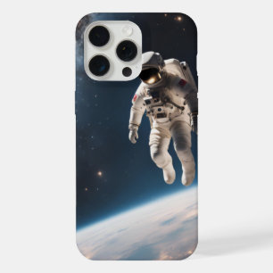 Astronaut verloren in ruimte iPhone 15 Pro Max hoe Case