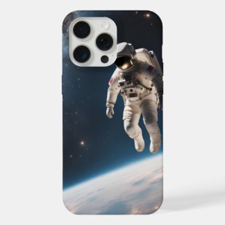 Astronaut verloren in ruimte iPhone 15 Pro Max hoe Case