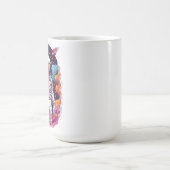 Astronaut verloren in sterrenstelsel koffiemok (Center)