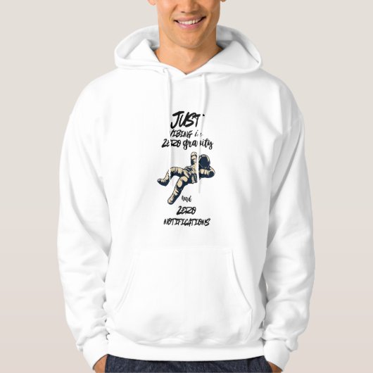 Astronaut vibes Apparel Hoodie (Voorkant)