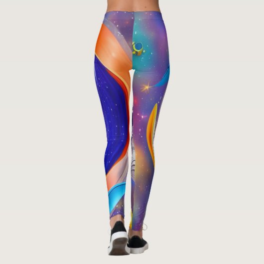 Astronaut Vibes Leggings (Achterkant)