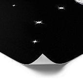 Astronaut Vioolspeler Poster (Hoek)