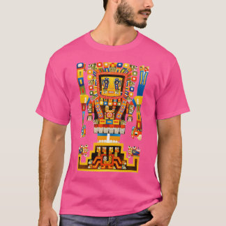 Astronaut Viracocha Gift Idee voor peru god T-shirt