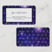 Astronaut Visitekaartje (Voorkant / Achterkant)