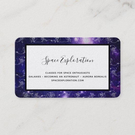 Astronaut Visitekaartje (Voorkant)