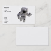 Astronaut Visitekaartje (Voorkant / Achterkant)
