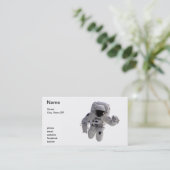 Astronaut Visitekaartje (Staand voorkant)