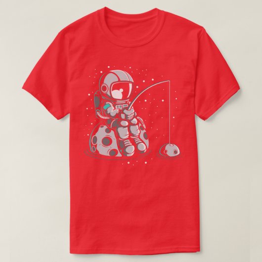 ASTRONAUT VIST T-SHIRT (Design voorkant)