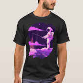 Astronaut Vist zeebootoceaanmeer T-shirt (Voorkant)