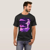 Astronaut Vist zeebootoceaanmeer T-shirt (Voorkant volledig)