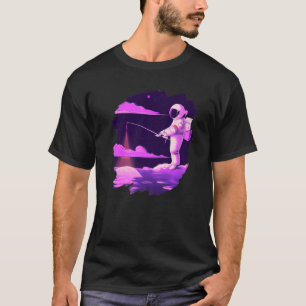 Astronaut Vist zeebootoceaanmeer T-shirt