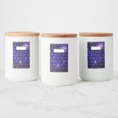 Astronaut Voedselcontainer Etiket (Flessen)