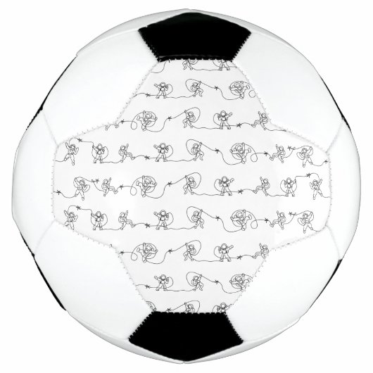 Astronaut Voetbal (Voorkant)