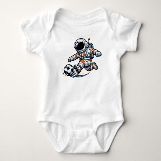 Astronaut Voetbal Romper (Voorkant)