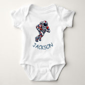 Astronaut Voetbal Romper (Voorkant)
