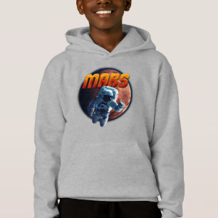 Astronaut voor de Mars planeet.