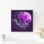 Astronaut Wall Clock Vierkante Klok (Huis)