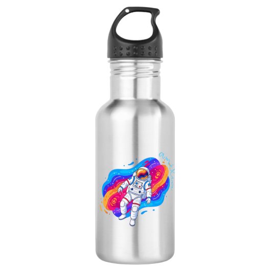 Astronaut Waterfles (Voorkant)