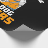 Astronaut weet zeker dat mijn Corgi de eerste keer Cadeaupapier (Hoek)