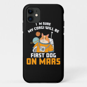 Astronaut weet zeker dat mijn Corgi de eerste keer Case-Mate iPhone Case