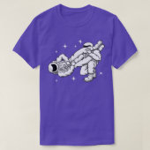 Astronaut Weltraum Jiu Jitsu Karate Kampfsport T-shirt (Design voorkant)