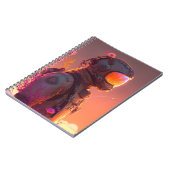 Astronaut World Discovery Schilderij Menselijk Uni Notitieboek (Linkerzijde)