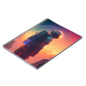 Astronaut World Discovery Schilderij Menselijk Uni Notitieboek (Linkerzijde)