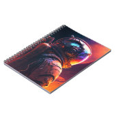 Astronaut World Discovery Schilderij Menselijk Uni Notitieboek (Linkerzijde)