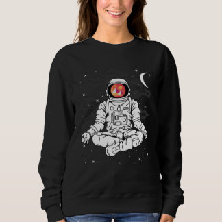 Astronaut Yoga Decentraland MANA Coin To The Moon  Trui