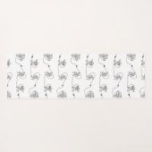 Astronaut Yoga Mat (Achterkant (horizontaal))