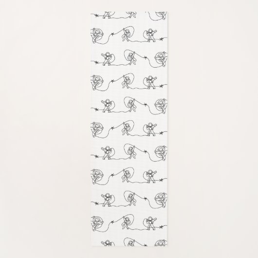 Astronaut Yoga Mat (Voorkant)