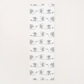 Astronaut Yoga Mat (Achterkant)