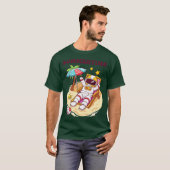 Astronaut zomertijd t-shirt (Voorkant volledig)