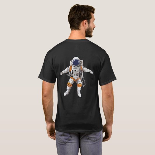 Astronauta T-shirt (Achterkant volledig)