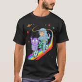 Astronautecirkel T-shirt (Voorkant)