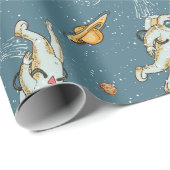 astronauten cadeaupapier (Rol Hoek)