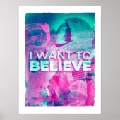 Astronauten die ik wil geloven poster (Voorkant)