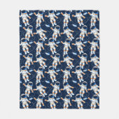Astronauten fleece deken (Voorkant)