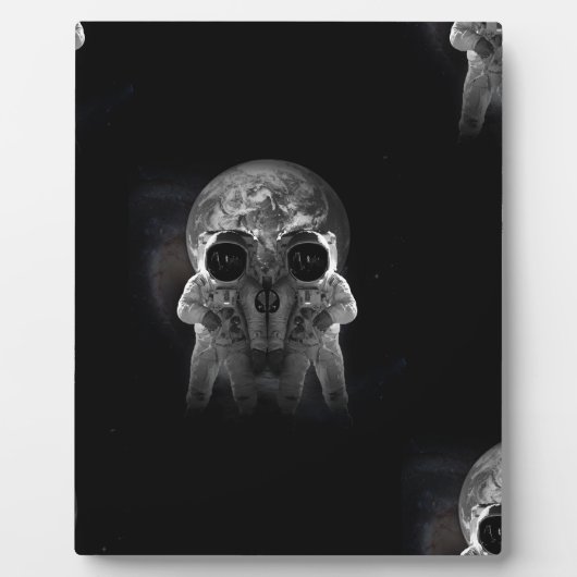 astronauten fotoplaat (Voorkant)